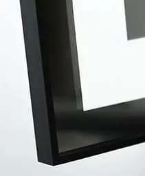 Дзеркало Dusel DE-M0061S1 Black 70x90 см, Чорний - мініатюра 2