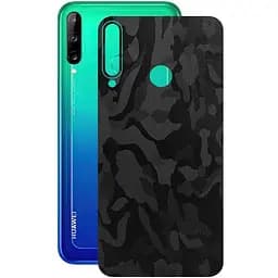 Захисна плівка StatusSKIN для Huawei P40 Lite E Корпус Вініл Камуфляж чорний - мініатюра 1