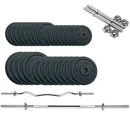 Набір штанг + гантелі металеві Newt Home Gym Set-HW NE-M-HW-SET-79 84 кг