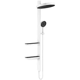 Душова система Hansgrohe Rainfinity Showerpipe 360 1jet Matt White 26842700, Білий матовий