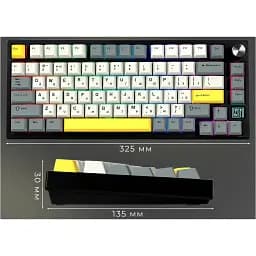 Клавіатура Epomaker TH80 SE Budgerigar Switch Black [TH80-SE-B-BV2] [125686] - мініатюра 7