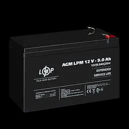 Акумулятор AGM LPM 12V - 9 Ah - мініатюра 4