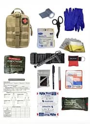 Аптечка укомплектована №10 в підсумку зі швидким скидом