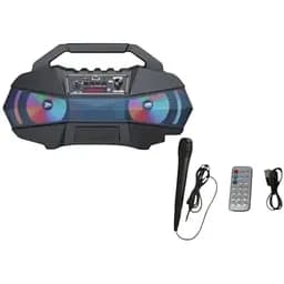 Портативна колонка XPRO ZQS4238 валіза 10Вт USB SD FM радіо Bluetooth 1 мікрофон ДУ (MER-15702)