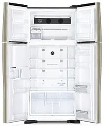 Холодильник з верхньою морозильною камерою Hitachi R-W720FPUC1XGBK чорний скло (R-W720FPUC1XGBK) - мініатюра 3