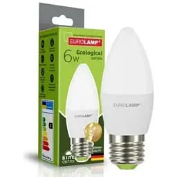Лампочка Eurolamp LED CL 6W E27 4000K 220V (LED-CL-06274(P))