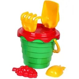 Набір для гри з піском ТехноК А зелений (0489B)