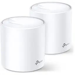 MESH-система TP-Link mesh Deco X20 AX1800 2Pcs White 802.11ax (DECO-X20-2-PACK)