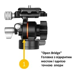 Штатив Vanguard Vesta Go 264AV12 (Vesta Go 264AV12) - мініатюра 2