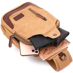 Чоловіча сумка Vintage 20х32х6,5 см sum0020095 - мініатюра 5