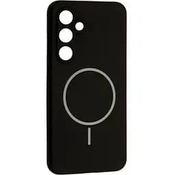 Чехол DK Luxury Silicone Case with MagSafe для Samsung Galaxy S24 FE Black [132248]