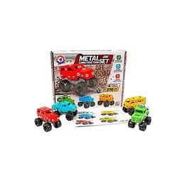 Конструктор металевий ТехноК Машинки ТехноК 370 деталей (9956)