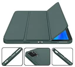 Чохол-книжка DK для Apple iPad Pro 11" 2gen 2020 екокожа/силікон Smart Case cлот стилус (011190) green - мініатюра 3