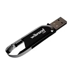 Флеш-накопичувач Wibrand USB 2.0 Aligator 8Gb чорний - мініатюра 3