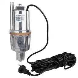 Насос вібраційний Wetron 0,25кВт H75м Q18л/хв Ø100мм 10м кабелю нижній забір 30412