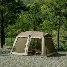 Намет Naturehike Village CNH23ZP12003 коричневий - мініатюра 2