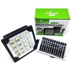 Світлодіодний вуличний акумуляторний світильник CcLamp CL-052 з сонячною панеллю ліхтар прожектор