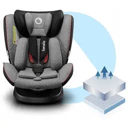 Автокрісло Lionelo Bastiaan One 0-36 кг Stone Black - мініатюра 4