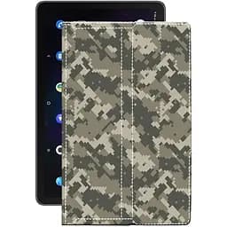 Чехол StatusCASE из экокожи для планшета TCL 10 TABMAX LTE Хаки-зеленый