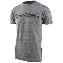 Футболка TLD Short Sleeve Tee Signature Grey Heather S Troy Lee Designs (1106-701917002)