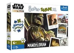 Пазли "Супер форми" - "Мандалоріан. Зоряні війни" 160 елементів XL 50035 Trefl, в коробці (5900511500356)