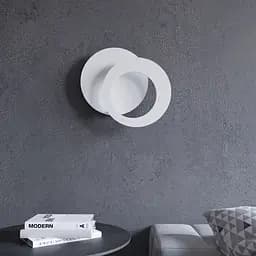 Настінний світильник MJ-Light ECLIPSE 5W 3000K WH 13004 - мініатюра 2