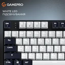 Клавіатура GamePro Genesis Metallic Outemu Red Swithes USB Black (MK110B) [152666] - мініатюра 19