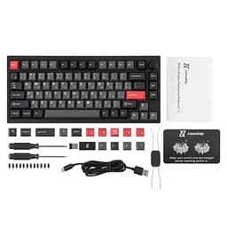 Клавіатура механічна P1 Pro 84Key, Keychron Super Banana, WL/BT/USB-A, QMK/VIA, Hot-Swap, E Lemokey teh0013895 - мініатюра 3