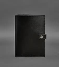 Шкіряна папка (софт-бук) для блокнота і планшета 10.0 Угольно-чорна