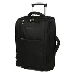 Валіза Малий (S) тканинний на 2 колесах Airtex 525 Queluz 50x34x18 см 30,6 л Чорний
