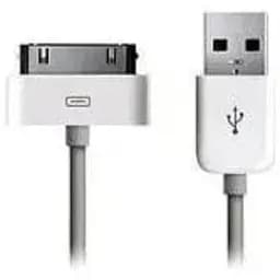 Кабель Atcom data Iphone 3 /3GS /4 /4S Ipad белый 1 м