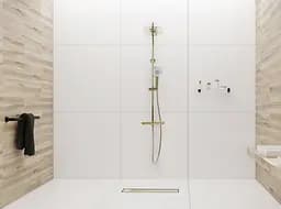 Душовий канал Rea Pure Neo mirror gold pro 60 см REA-G5610 - мініатюра 6