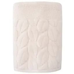 Рушник махровий Soho Leaves Ivory бавовна 50х90 см (50*90 Leaves Iv) - мініатюра 2