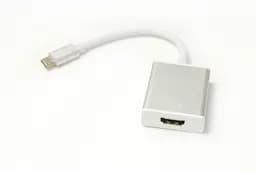 Кабель-переходник PowerPlant HDXiaomi female - USB Type-C, 0.15м