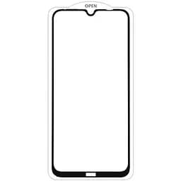 Захисне скло SKLO 5D (тех.пак) для Xiaomi Redmi Note 8 / Note 8 2021 Чорний / Біла підкладка