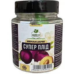 Минеральное удобрение Agro-x Супер Плед ХХI поколения Прозрачная банка - прозрачное качество 120 г (61822)