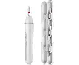 TOUCHBeauty TB-1738, Бездротовий електричний фрезер для манікюру та педикюру 6в1 Тач Б'юті, білий - мініатюра 2