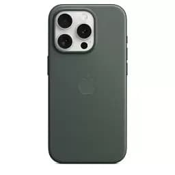 Чохол CasePro FineWoven Case with MagSafe Evergreen для iPhone 15 Pro Max - мініатюра 4