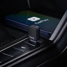Адаптер CarPlay HOCO HU3 Tony car wireless CarPlay adapter Black (6942007673310) - мініатюра 7