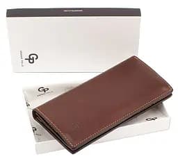Шкіряне чоловіче портмоне GRANDE PELLE 19,5х10х2,5 см acs0027518 - мініатюра 5