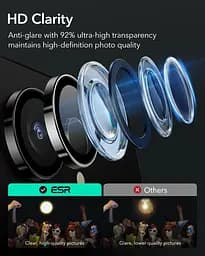 Захисне скло для камери ESR Armorite Camera Lens Protectors Clear для Samsung S25 Ultra (1D79500302) - мініатюра 6