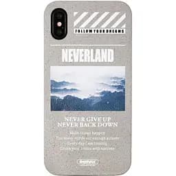 Чохол-накладка Remax Armstrone Series Case Apple iPhone X Sea