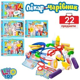 Дитячий ігровий набір Limo Toy Лікар, шприц, ножиці, інструменти ліки (в асортименті) M0462U/R - мініатюра 2