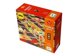 Настольная игра Djeco Пазл Дорога, 24 эл. (гигант) (Puzzle giant: The City) (DJ07161)