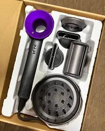 Фен з іонізацією Super Hair Dryer 5в1 безшумний з 5 насадками для укладання волосся 1600 Вт - мініатюра 8