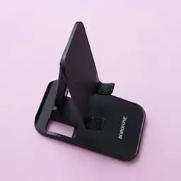 Підставка-тримач Borofone BH27 Superior folding Desktop Stand настільна чорний - мініатюра 2
