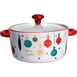 Миска для супу та локшини порцелянова Merry Christmas 800 мл  FM-CS-9B