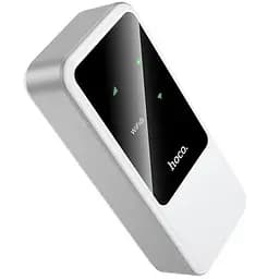 Портативний модем WiFi роутер Hoco HI42 150Mbps (SIM) 2000 mAh White - мініатюра 3