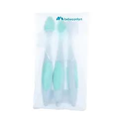 Набір зубних щіток Bebe Confort Set of 3 Toothbrushes, 3 шт., синій (3106203000) - мініатюра 2