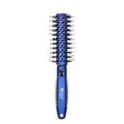 Щітка-брашинг для волосся кругла продувная Salon Professional 9512 G, Синя